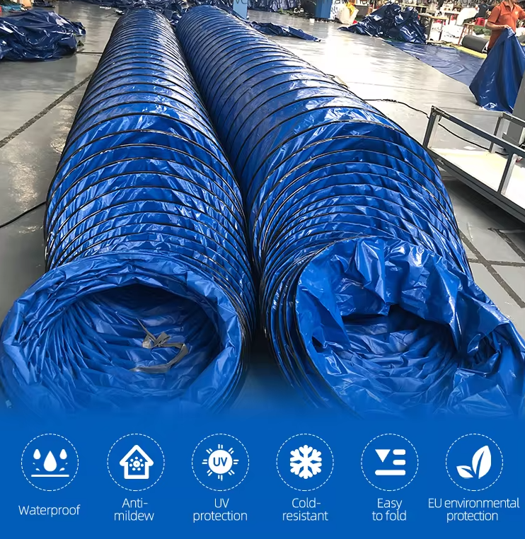 Flexible Ventilation Duct Anti-static Tear Resistance PVC Duct Ventilation System(图1) Flexible Ventilation Duct Anti-static Tear Resistance PVC Duct Ventilation System(图1)