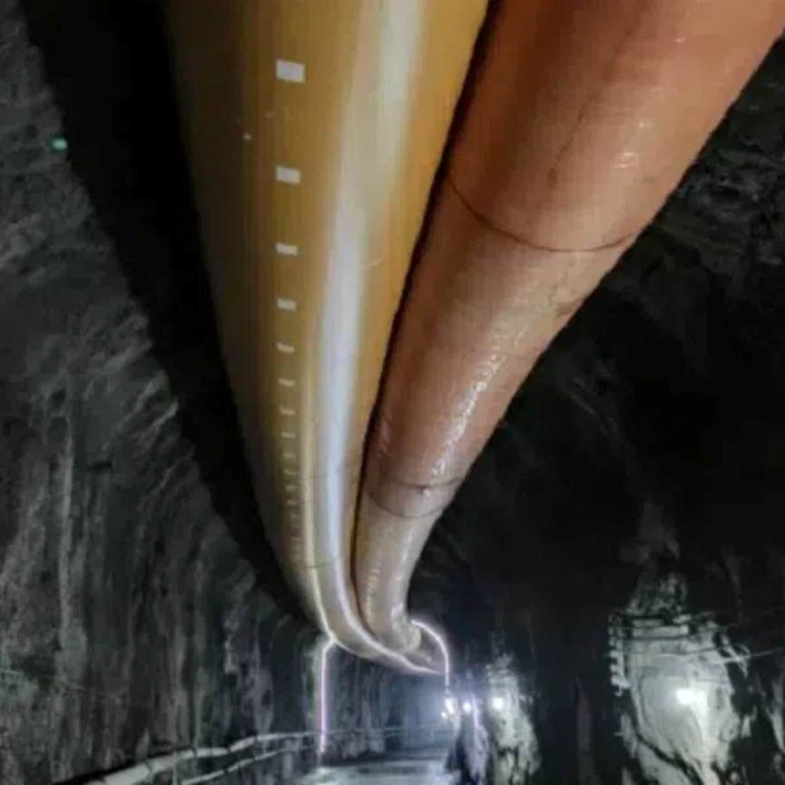 Waterproof Chemical Resistant Lay flat Air Duct for Tunneling(图2) Waterproof Chemical Resistant Lay flat Air Duct for Tunneling(图2)