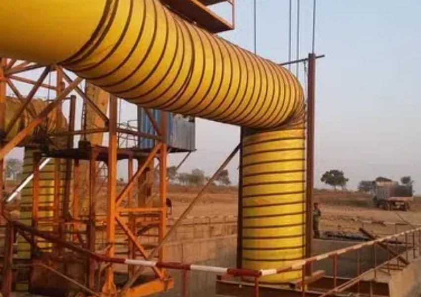 Flexible Suction Spiral Ventilation Ducting for Tunnel(图1) Flexible Suction Spiral Ventilation Ducting for Tunnel(图1)